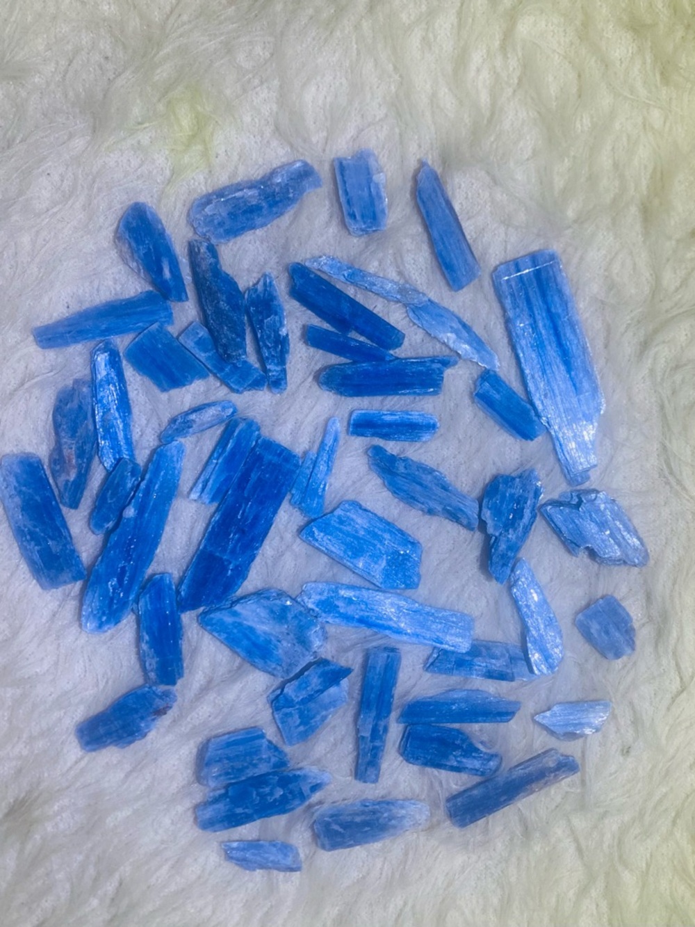 Blue Kyanite Crystal Shards|Mixed Size Pieces| Lot 3